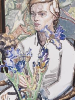 contemporary-art-blog:  Elizabeth Peyton, Irises and Klara,