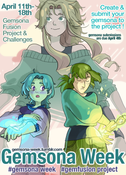 oreides:  gemsona-week:  The Gemsona Week blog IS UP!! and ready