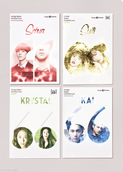 viitakissme:  SM-94 liners → Sehun, Sulli, Krystal and Kai