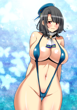 sweett666:  Atago & Takao Kantai_Collection  Follow Me And