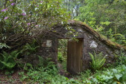 pagewoman:   Lost garden in Scottish Highlands  