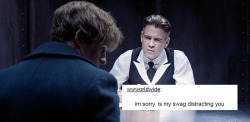 just-a-lunatic:Percival Graves + Text Posts