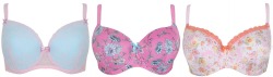 cheapplussizefashionblog:  Row1: Plunge Bra  £16.00 /   Moulded