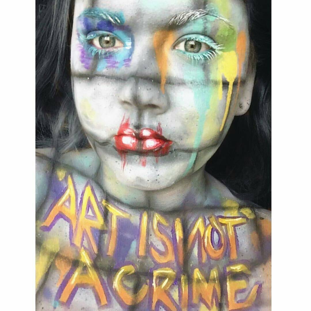 <p>#31daysoffaceartchallenge Day 12 Graffiti - we think @loudmouthleah is killing it with this surreal piece! Show some love 😍😍 #31daysoffaceart  #specialeffects #cosplay  #facepaint #faceart #specialFxMakeup #specialEffectsMakeup #SpecialFx  #dupemag #creativemakeup #sfxmakeup #sfxmakeupartist  #feature_my_stuff #makeupartist #mua #muastars #bodypainting #bodypaint #humancanvas #graffiti #graffitimakeup #tagging #graffitiart</p>