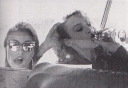 featherstonevintage:    Apollonia and Jerry Hall Photographed