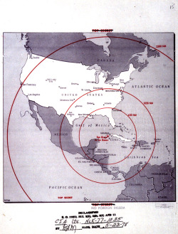 time-for-maps:  Map used during the secret meetings on the Cuban