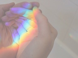 Rainbows are very precious to hold 
