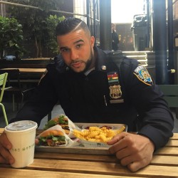 leprinceofsins:  NYC-Sheriff Miguel PimentelI’m gonna go steal