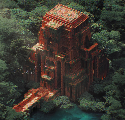 thecollectibles:Voxel Art by  Mari K  