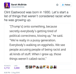 attndotcom:   Sarah McBride just shut down Clint Eastwood’s