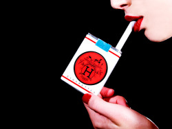 maryjopeace:  TYLER SHIELDS | HERMES CIGARETTES     man, them