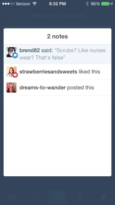 dreams-to-wander:  brend82 how could you even think that?!  Give
