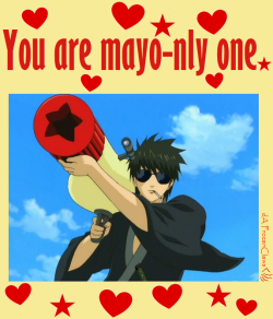 iamherenotthere:  Gintama Valentine: You are Mayo-nly One by