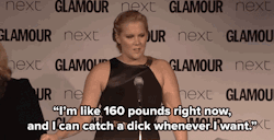 papermagazine:  Watch Amy Schumer’s fantastic Glamour Awards