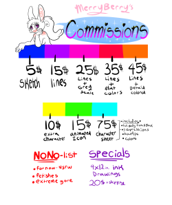 merriberry:  merriberry:  commissions are OPEN!!! if you are