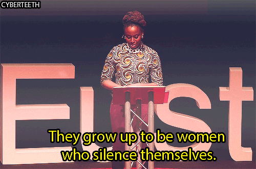 cyberteeth:   Chimamamda Ngozi Adiche, We Should All Be Feminists 