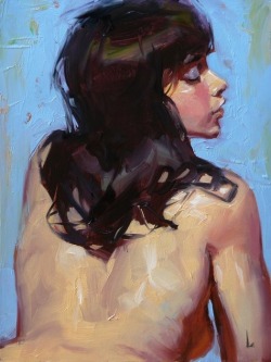 amamira:  John Larrvia  I like the peek at the side of her breast.