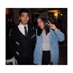 Reunited with my ‘Kuya’ last night at Chantelle’s 18th