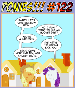 poniesbangbangbang:  PONIES!!! #122 I call the pink pony Neon.