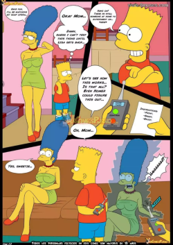 xtoonzunlimited:  kaneki-art:  Simpsons doijinshi, Simpsorama: