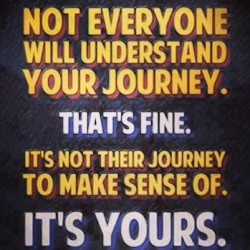 It’s your journey! Take it && own it!!