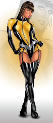 superheropinups:  Silk Spectre