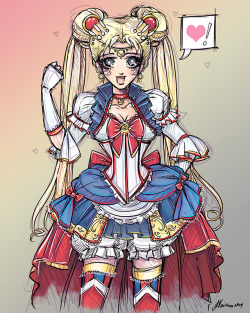 steampunktendencies:  Sailor Moon characters by NoFlutter 