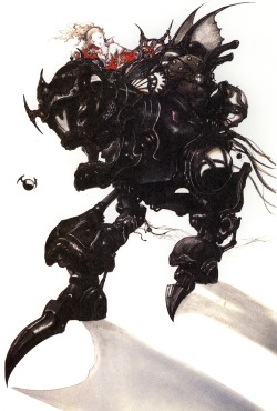 caterpie:    Final Fantasy VI artwork by Yoshitaka Amano (1994)