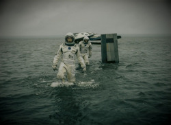 cosmosastronaut:  In Interstellar (Movie) on the water planet,