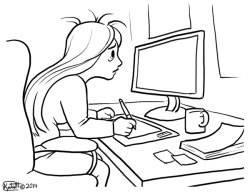 juliedillon:  eskiworks:  The Workaholic Pedestal We freelancers