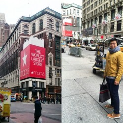 Strolling 34th Street 😉 😊😛 🇳🇾 #ootd #newyork #macys