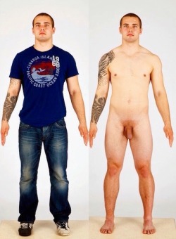 broswithoutclothes:Brofore & After  Before and after shots.