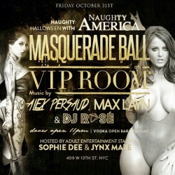 This Friday at the VIP Room in NYC go and celebrate Halloween