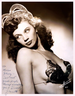        Jeanette Leffler        Vintage 40’s-era promo