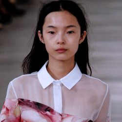 versacegods:Xiao Wen Ju @ Preen Spring 2013