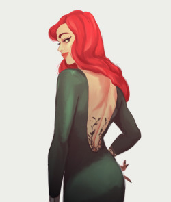 mohtz:  poison ivy (colour study :o) 