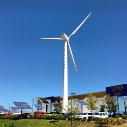 @Testa has their own wind turbine! It’s f'n huge! #green