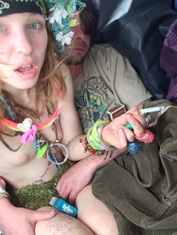 snowflakelucidity420:  On our way home from the first festival