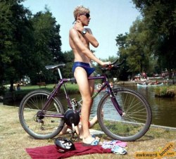 Boy Cyclist Boner