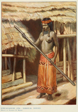 Kenyah woman, from Women of All Nations: A Record of Their