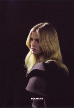 epidemes:  Lara Stone photographed by Willy Vanderperre for Jil