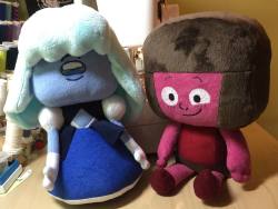 sowiddlefur:  Almost ready for the shopfill! A Ruby and Sapphire