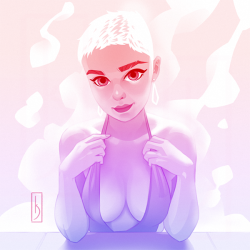 dreln:  Nightly Art - I did up some fanart of the lovely Stefania