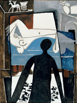 artistandframer:  Shadow silhouettes:  Pablo Picasso - The Shadow,