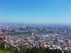 kusta-astronaut:  Santiago de Chile -skyline