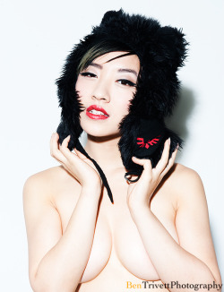 bentrivettontherocks:Stella Chuu and her fuzzy hat from Spirit