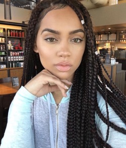 igxbaddies:  @mua_myesha