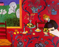 harboured:  The Dessert: Harmony in Red by Henri Matisse from