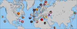 (Approximate) Current location of the Orbis characters I’ve