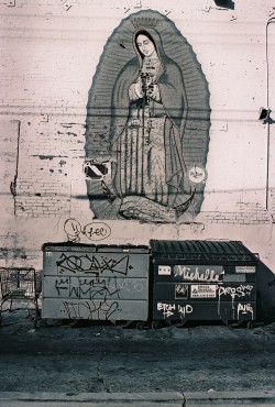 kylesmithphoto:  Virgin Mary. Echo Park. 2012